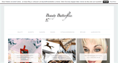 Desktop Screenshot of beautybutterflies.de